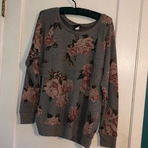 Floral Crewneck
